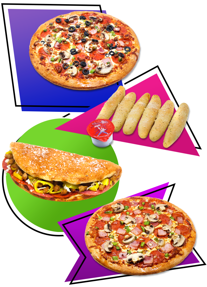 Slice of the 80's Franchising Opportunity - Pizza, breadsticks, calzones and more